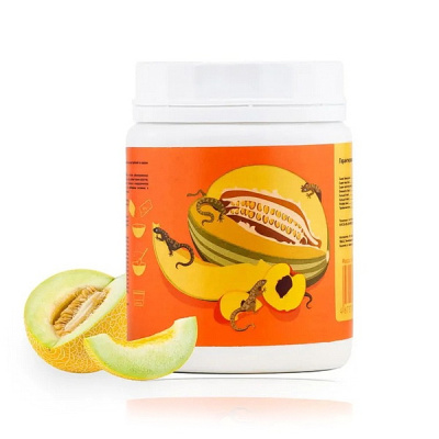Kate's Geckos Lab Корм для бананоедов и фруктоядных рептилий со вкусом персика и дыни, 100 гр